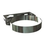 Dubultsienu izolētā dūmvada sienas stiprinājums &Oslash;600 50-125mm distancei no sienas &ndash; IOSW600-IWSO-50-125