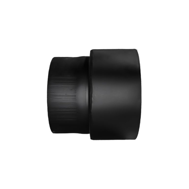 Melnais biezsienu adapteris &ndash; pāreja &Oslash;110-/120 &ndash; KPRT110/120