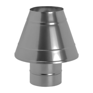 Skursteņa čaulas konuss - vilkmes uzlabotājs &Oslash;160 (1mm) - WDIK160