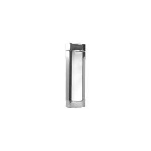 Ovālā skursteņa čaula 0.5m 110x230 (1mm) - ORK110X230-0,5