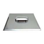 Skursteņa nosedze ar paaugstinātu izeju 100&times;200 ovālajai čaulai 50x50cm &ndash; OBKKL120X220-50X50