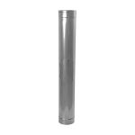 Skursteņa čaula 1m &Oslash;160 ar revīziju vidū (1mm) &ndash; WRRK160-1