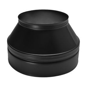 Smooth dubultsienu dūmvada konuss / adapteris uz viensienu &Oslash;150/250 - IUSM150